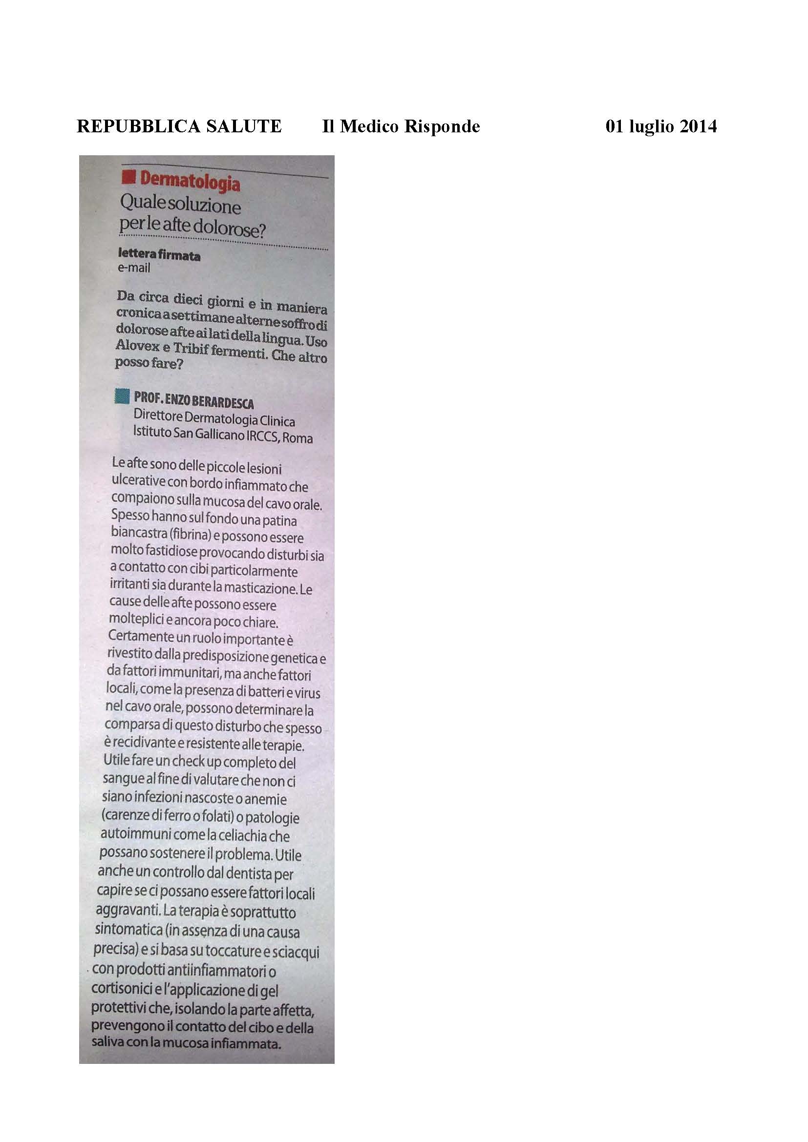 REPUBBLICA SALUTE Il Medico Risponde     01 luglio 2014_Page_1